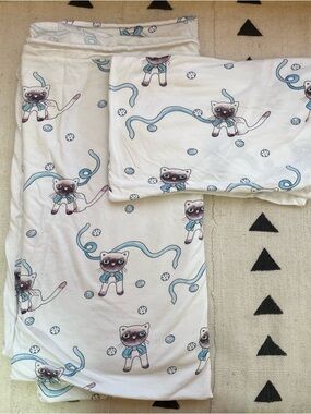 Mini Rodini Siamese Bed Set